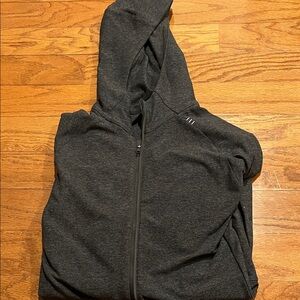 Lululemon Men’s  Grey Zip-Up Hoodie